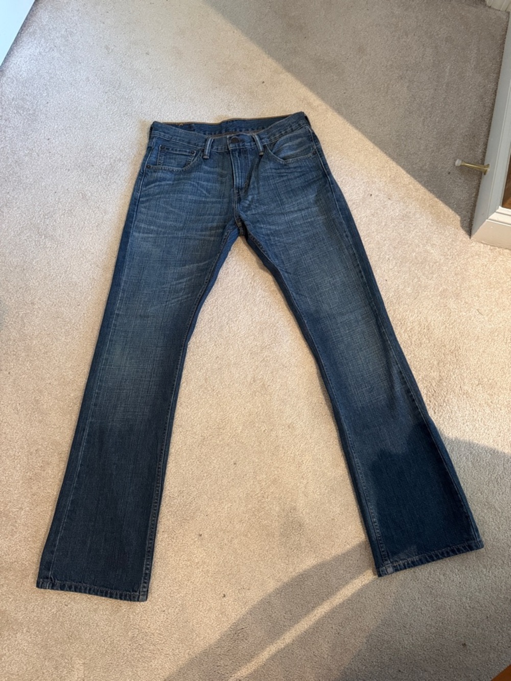 Levi's Men's Dark Wash Bootcut Jeans